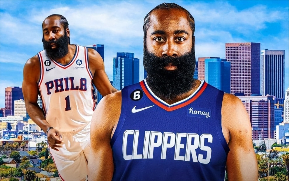  76人官宣哈登正式转战快船  